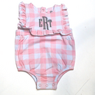 BLOOPER KIDS: Monogrammed Baby Soft Jersey Bubble
