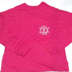 BLOOPER CLOTHING: Monogrammed Pocket T-Shirt