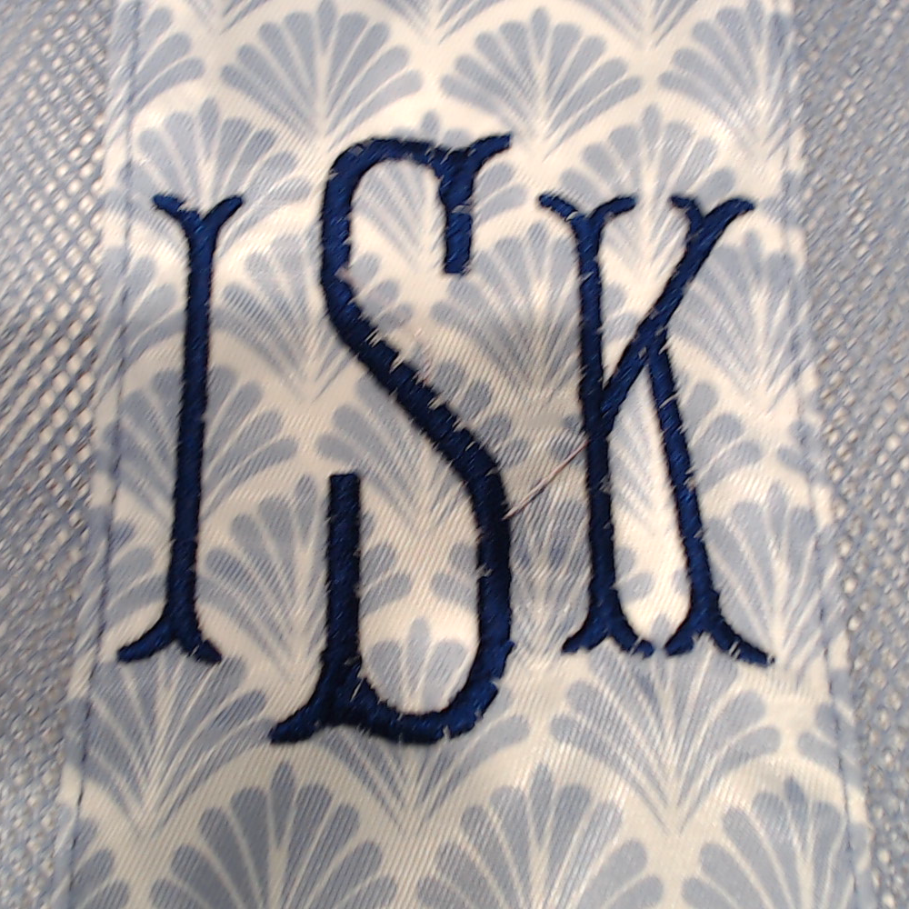 BLOOPER BAG: Monogrammed Shower Bag
