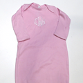 BLOOPER KIDS: Monogrammed Baby Layette Gown