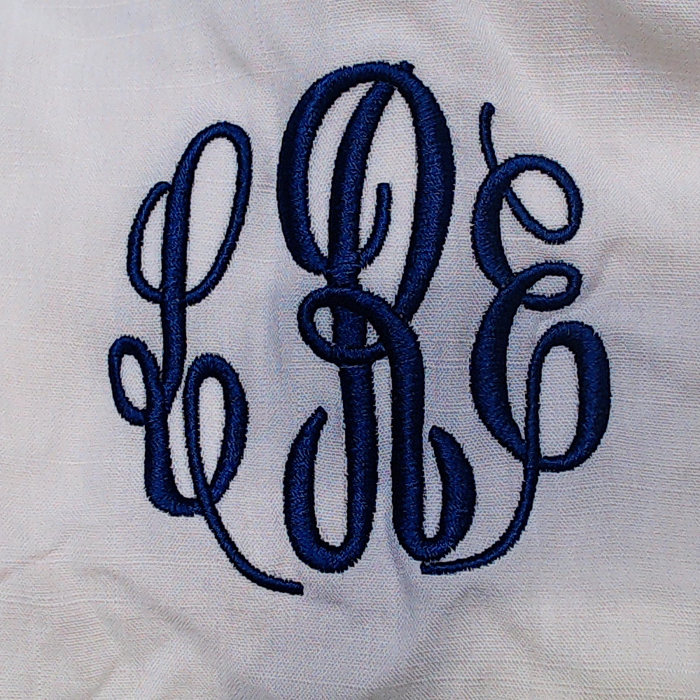 BLOOPER SWIM: Monogrammed Cover Up