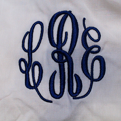 BLOOPER SWIM: Monogrammed Cover Up