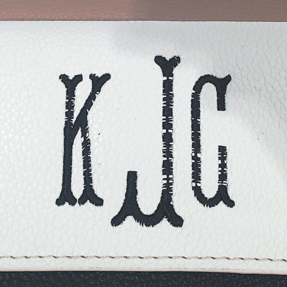 BLOOPER BAG: Monogrammed Phone Wallet Wristlet