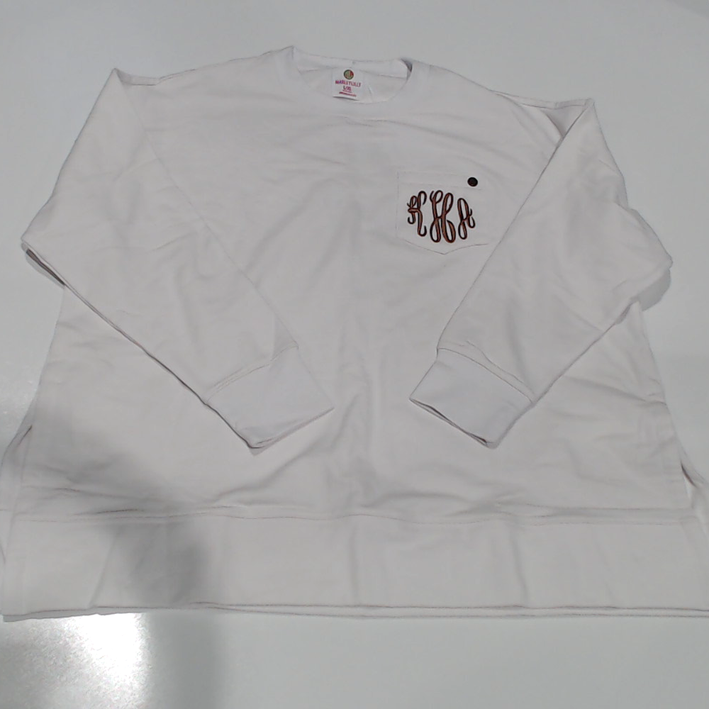 BLOOPER CLOTHING: Monogrammed Crewneck Sweatshirt