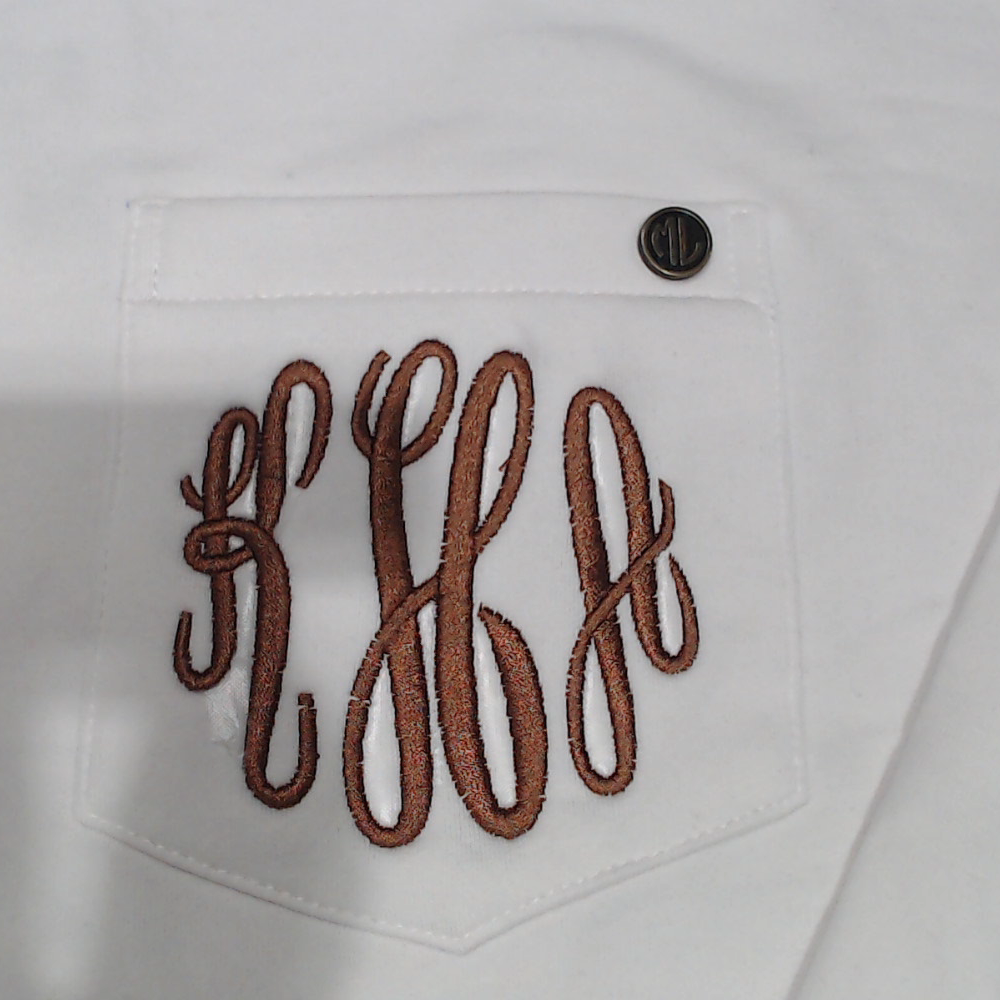 BLOOPER CLOTHING: Monogrammed Crewneck Sweatshirt