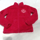 BLOOPER KIDS: Monogrammed Kids Sherpa Jacket