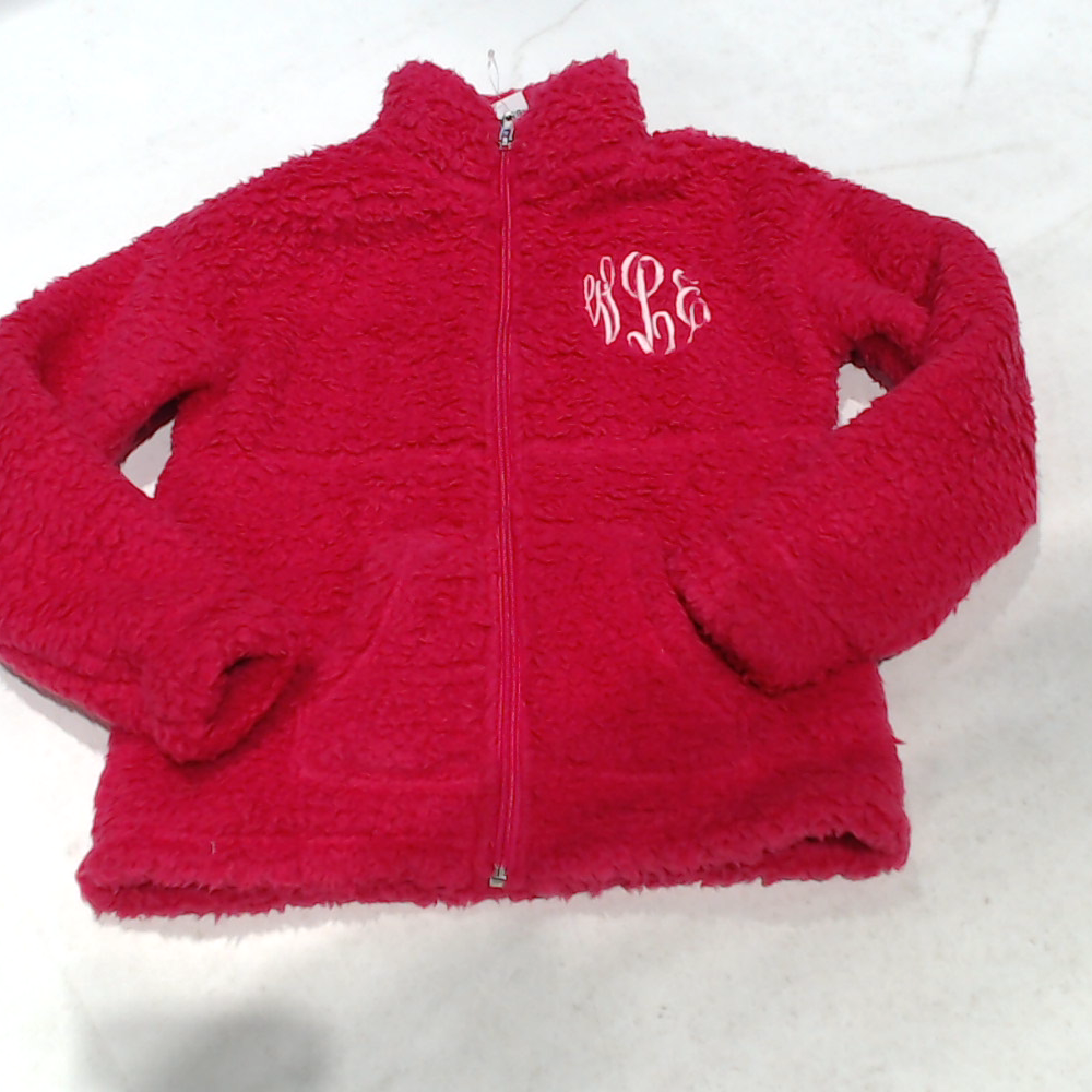 BLOOPER KIDS: Monogrammed Kids Sherpa Jacket
