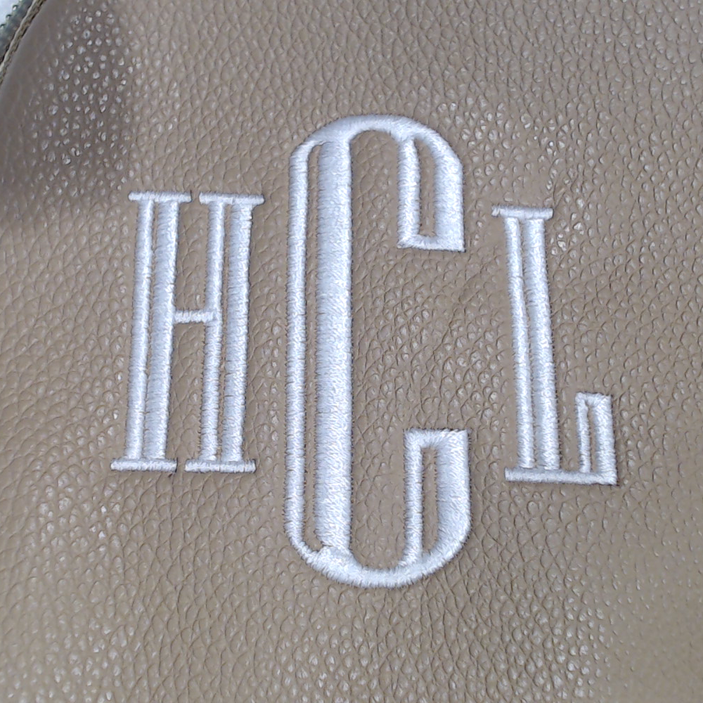 BLOOPER BAG: Monogrammed Sling Bag