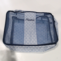 BLOOPER BAG: Monogrammed Packing Bag Set