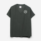 Monogrammed Waffle Shirt | Charcoal