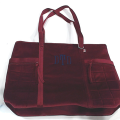 BLOOPER BAG: Monogrammed Pocket Tote Bag
