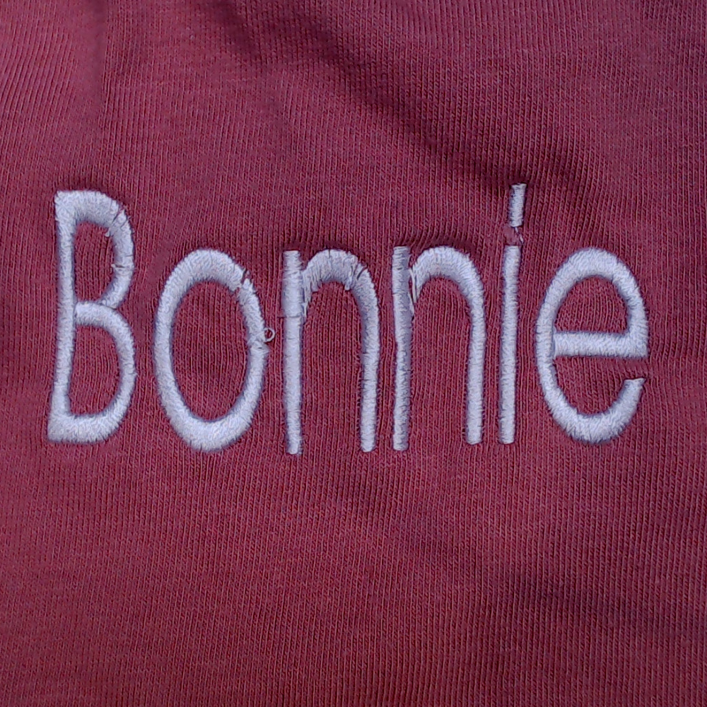 BLOOPER KIDS: Monogrammed Baby Bib