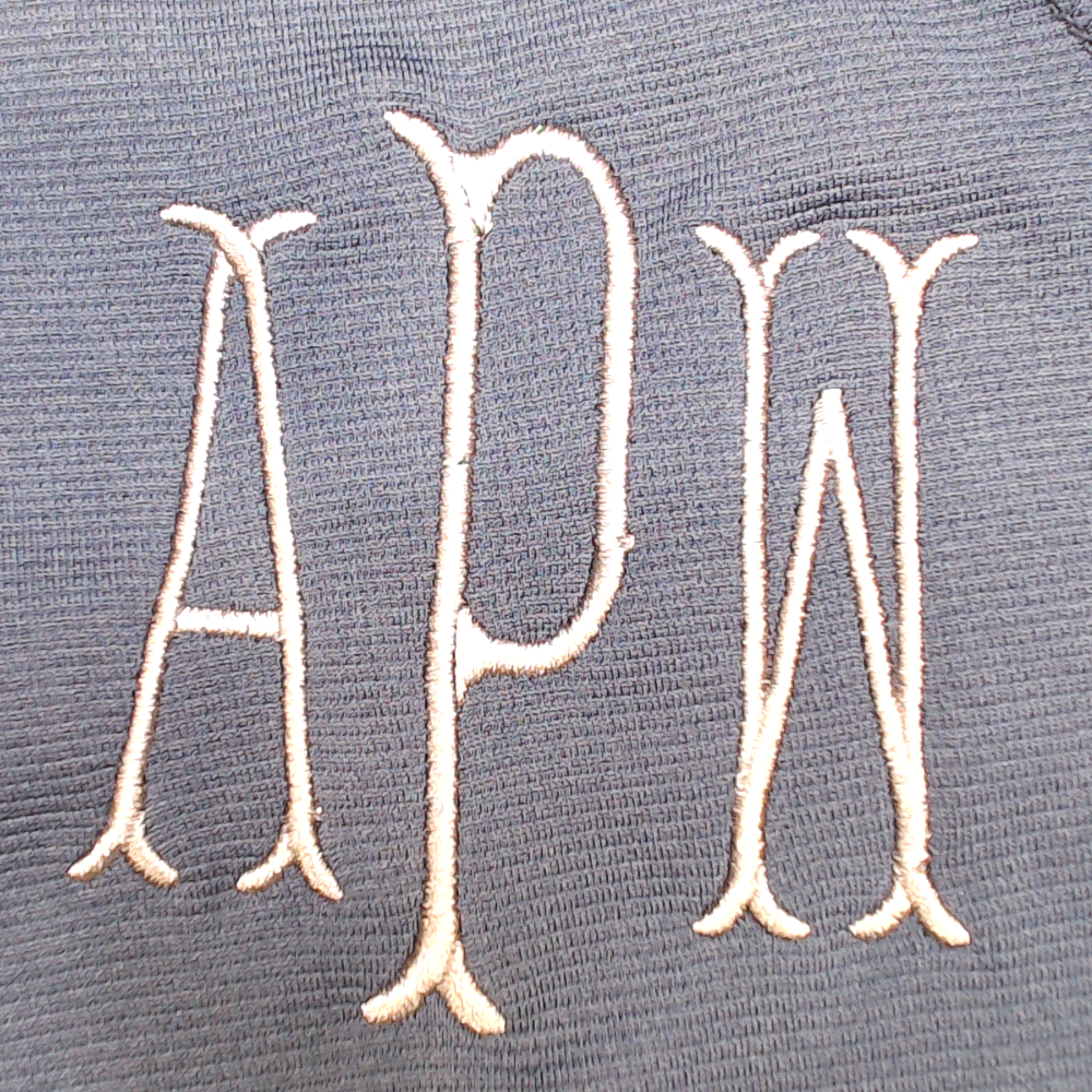 BLOOPER CLOTHING: Monogrammed Athletic Pullover