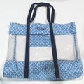 BLOOPER BAG: Monogrammed Clear Beach Tote