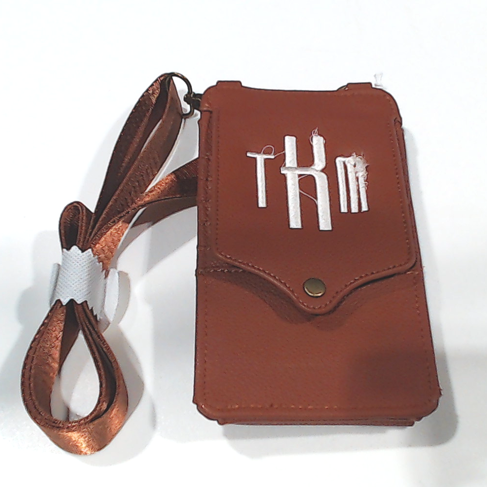 BLOOPER BAG: Monogrammed Phone Crossbody