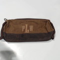 BLOOPER ACCESSORY: Personalized Waxed Canvas Dopp Kit