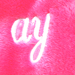 BLOOPER KIDS: Monogrammed Baby Blanket