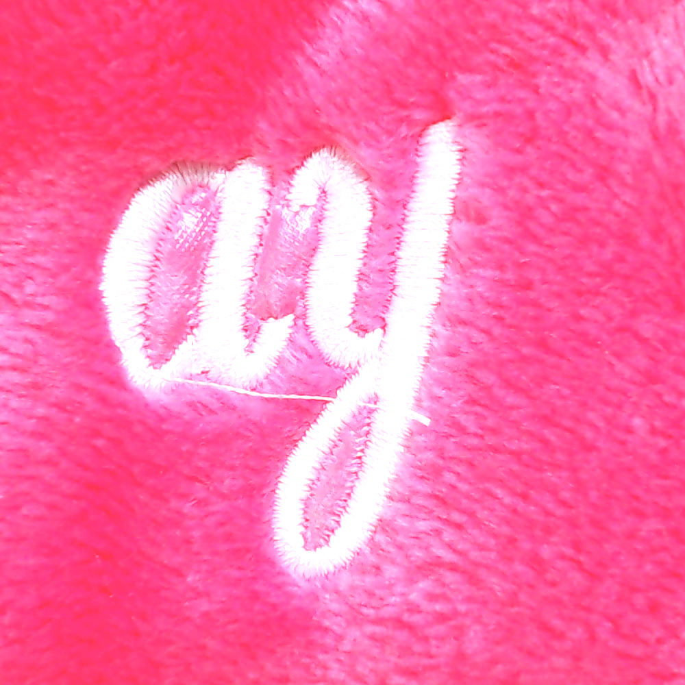 BLOOPER KIDS: Monogrammed Baby Blanket