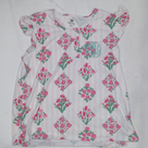 BLOOPER CLOTHING: Monogrammed Ruffle Pajama Top