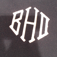 BLOOPER CLOTHING: Monogrammed Oversized Hoodie