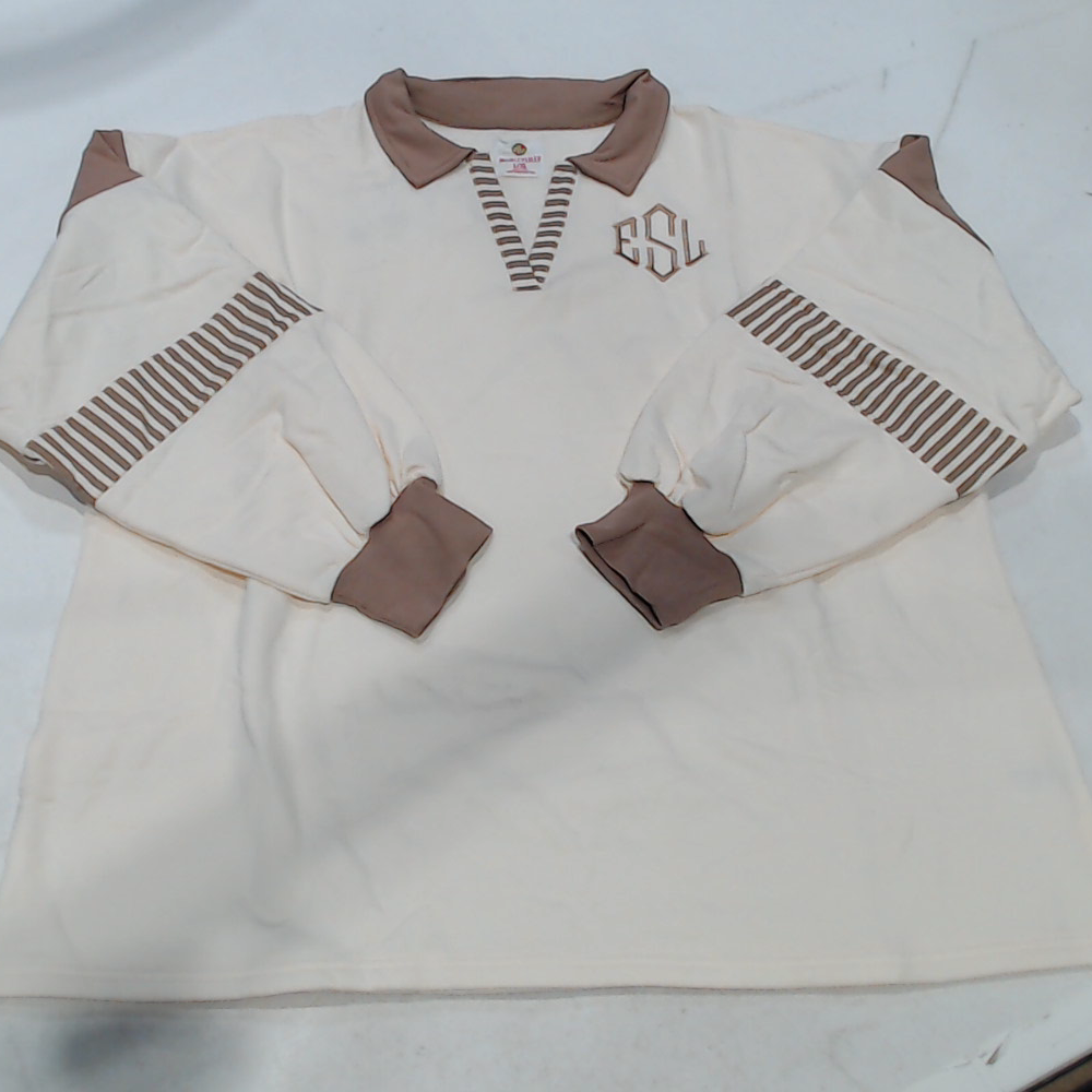 BLOOPER CLOTHING: Monogrammed Colorblock Sweatshirt