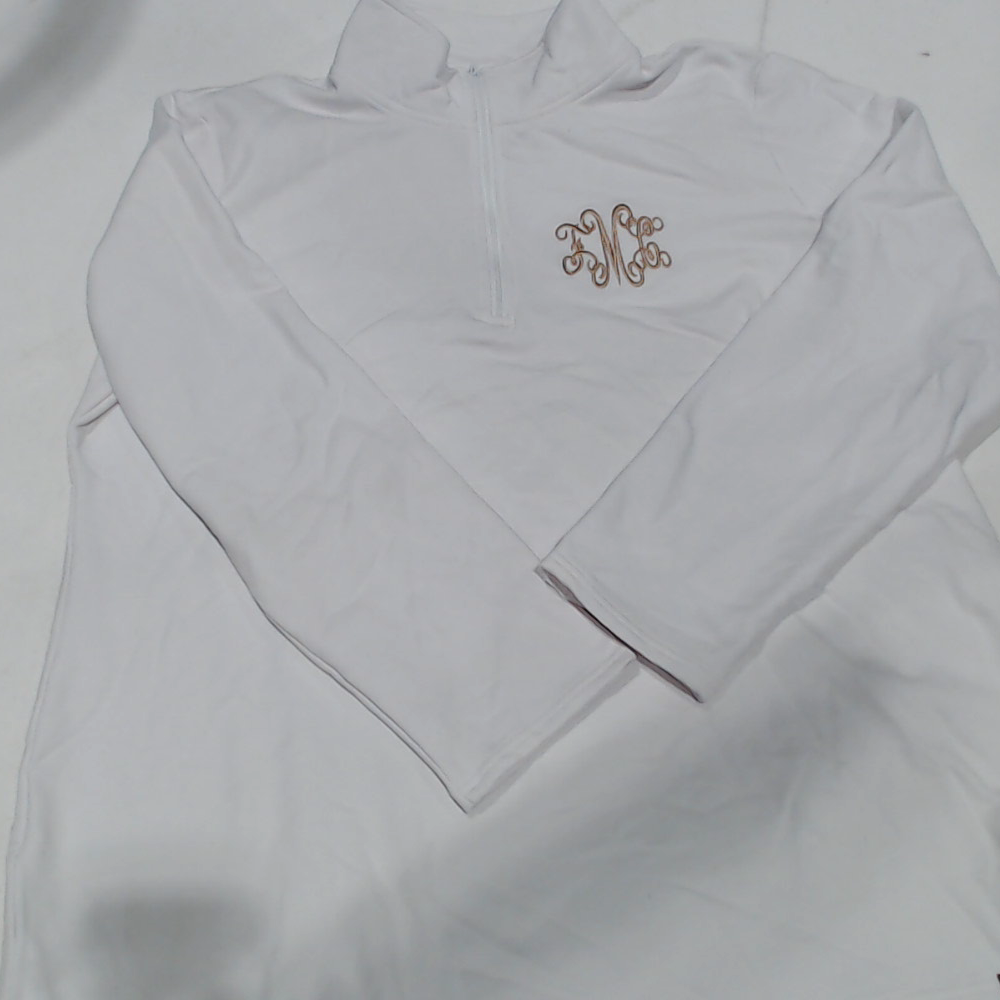 BLOOPER CLOTHING: Monogrammed Pullover Sweatshirt