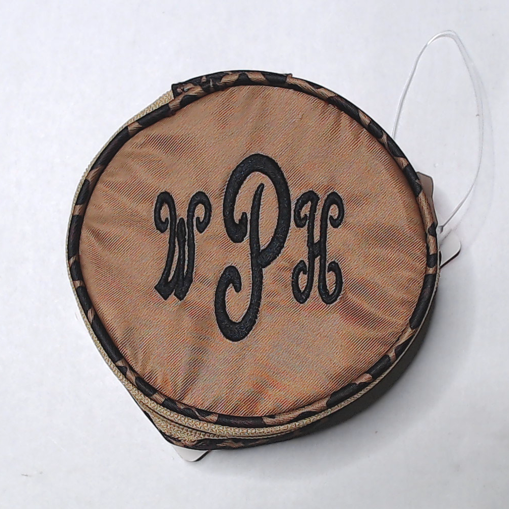 BLOOPER BAG: Monogrammed Travel Jewelry Case