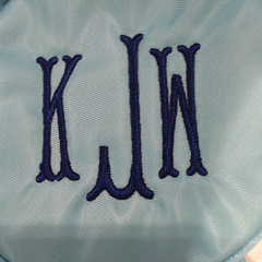 BLOOPER ACCESSORY: Monogrammed Travel Jewelry Case