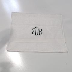 BLOOPER ACCESSORY: Monogrammed Hand Towel