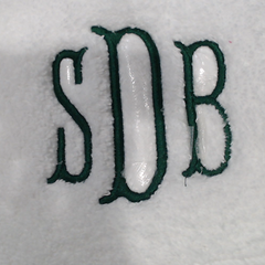 BLOOPER ACCESSORY: Monogrammed Hand Towel