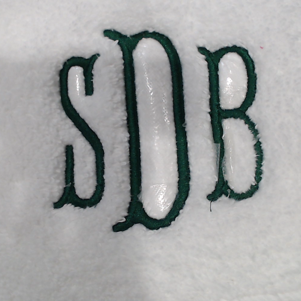 BLOOPER ACCESSORY: Monogrammed Hand Towel