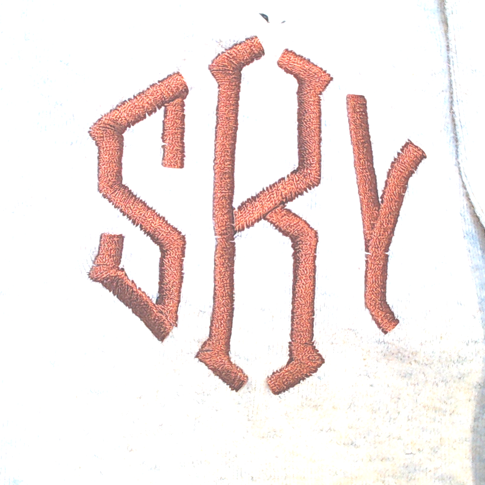 BLOOPER CLOTHING: Monogrammed Popover