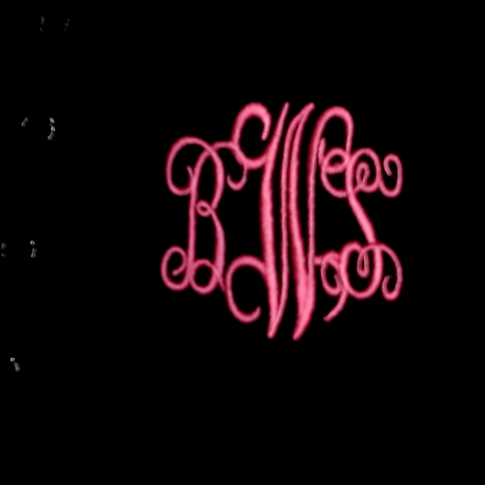 BLOOPER CLOTHING: Monogrammed Ruffle Top