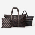 Monogrammed Travel Bag Set | Sable Cheetah