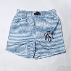 BLOOPER KIDS: Monogrammed Boys Swim Trunks