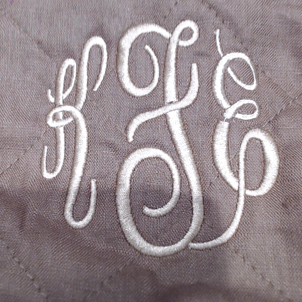 BLOOPER CLOTHING: Monogrammed Reversible Vest