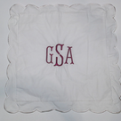 BLOOPER ACCESSORY: Monogrammed Pillow Sham