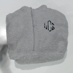 BLOOPER CLOTHING: Monogrammed Sherpa Pullover