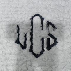 BLOOPER CLOTHING: Monogrammed Sherpa Pullover