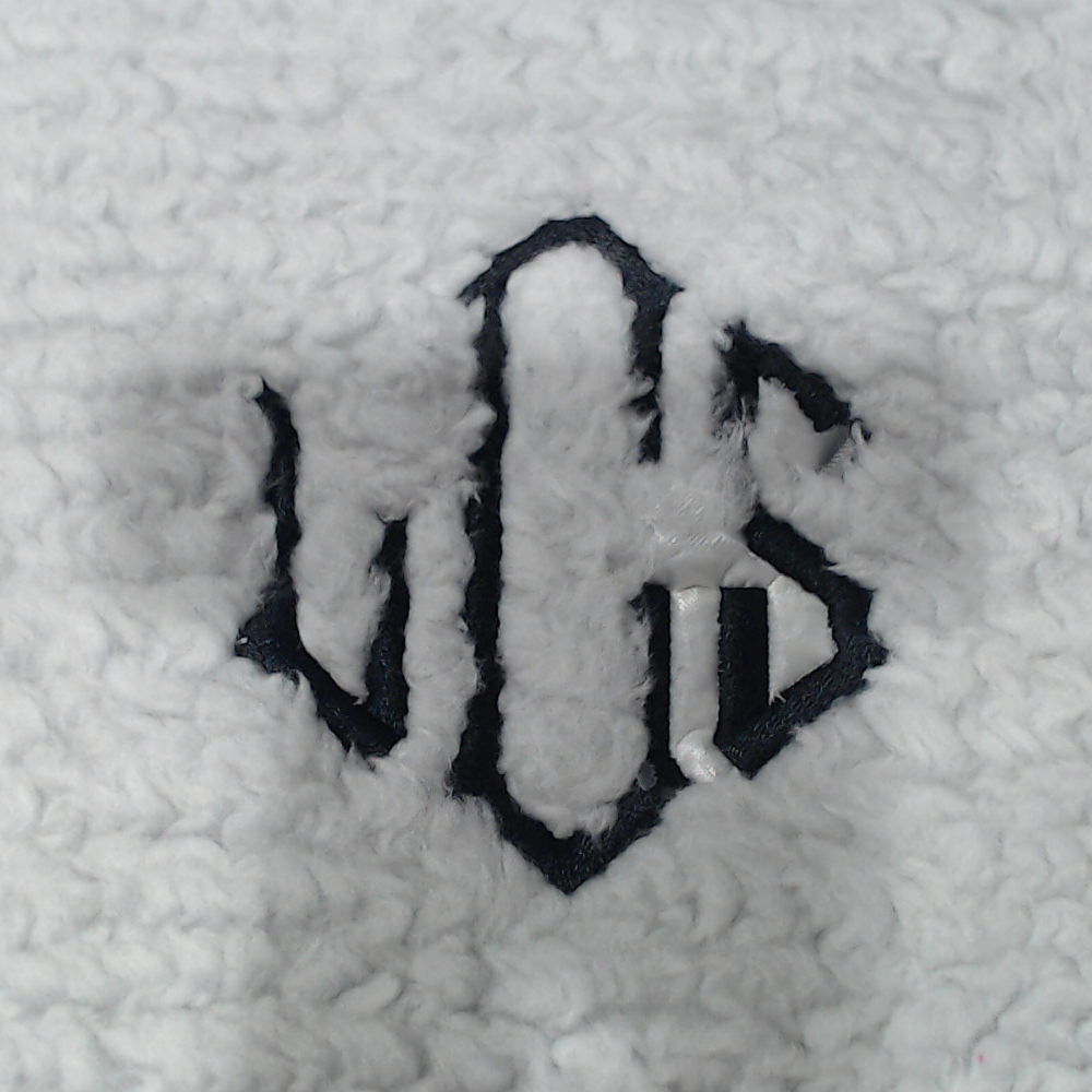 BLOOPER CLOTHING: Monogrammed Sherpa Pullover