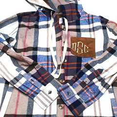 BLOOPER CLOTHING: Monogrammed Shacket