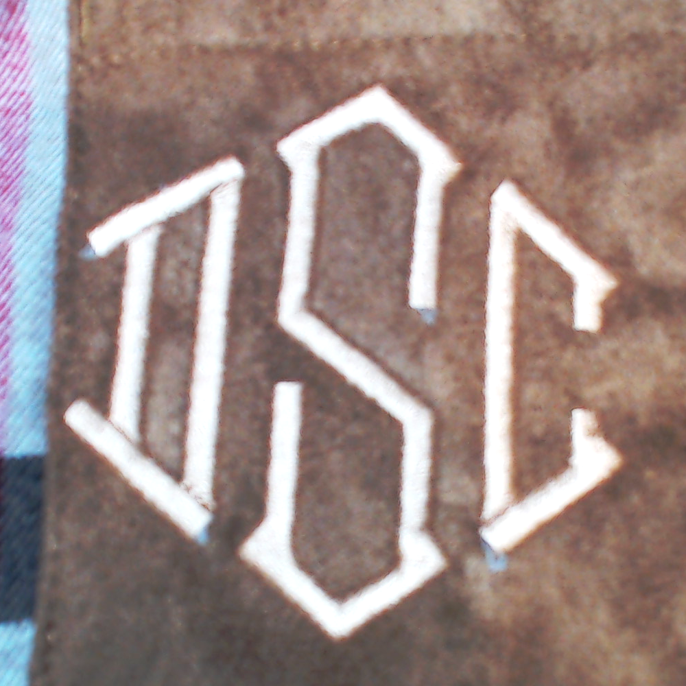BLOOPER CLOTHING: Monogrammed Shacket