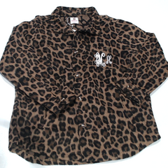 BLOOPER CLOTHING: Monogrammed Shacket