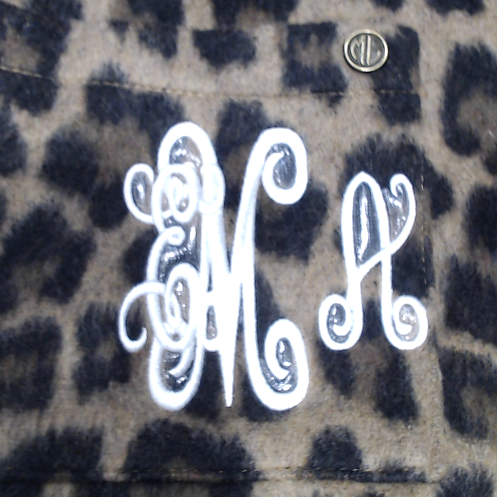 BLOOPER CLOTHING: Monogrammed Shacket