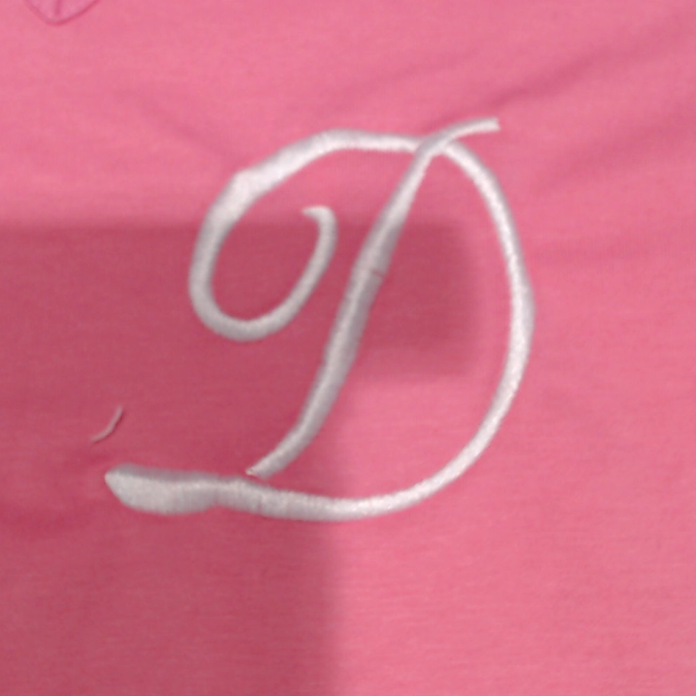 BLOOPER CLOTHING: Monogrammed Flutter Sleeve Top