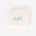 alpha delta pi velvet travel jewelry case