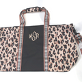 BLOOPER BAG: Monogrammed Weekend Bag