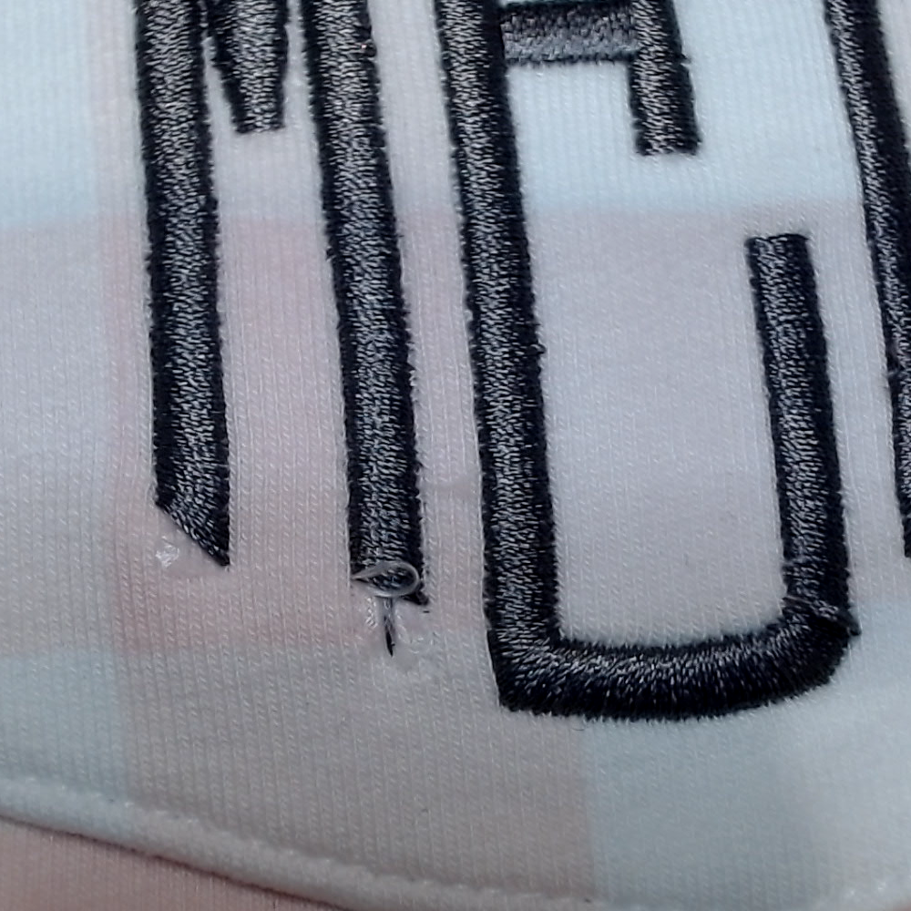 BLOOPER CLOTHING: Monogrammed Gingham Sweatshirt