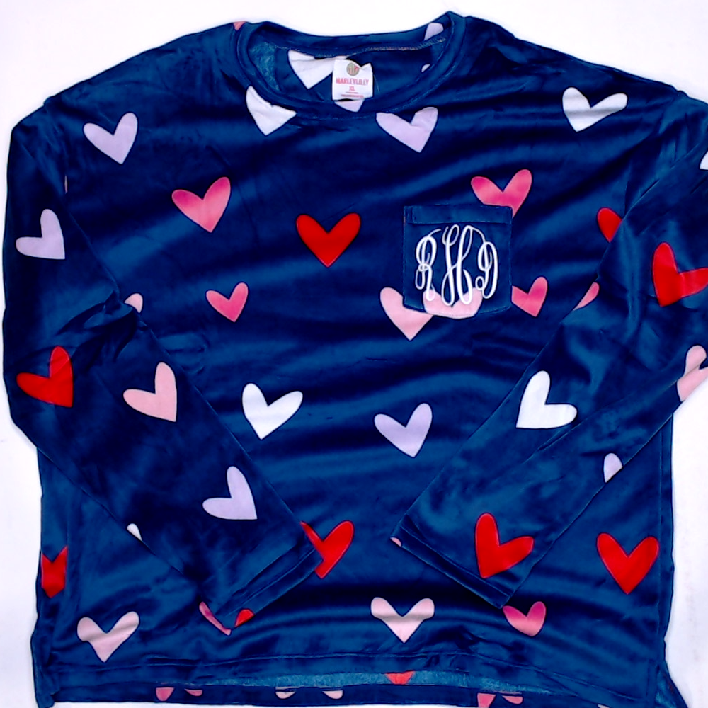 BLOOPER CLOTHING: Monogrammed Softspun Top