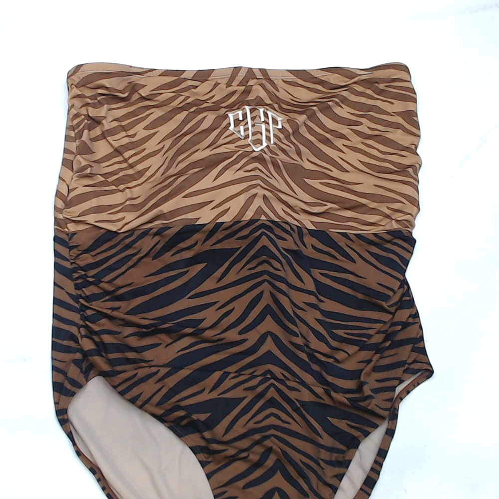 BLOOPER SWIM: Monogrammed One Piece Bathing Suit